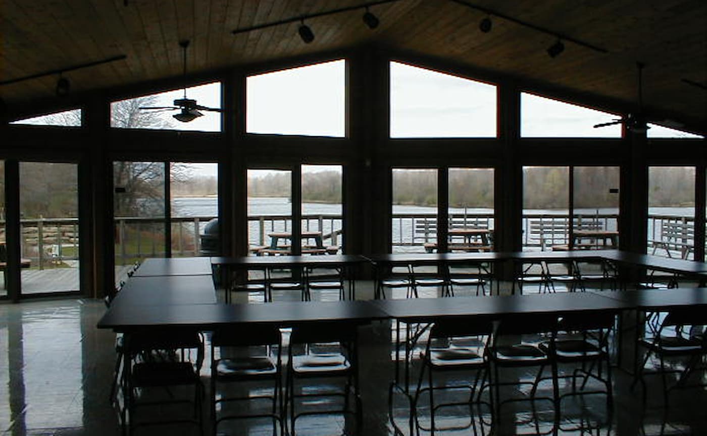 Salt Fork Center - Inside + Lake View